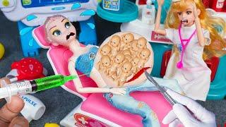 15 Minutes Satisfying with  Princess Doctor Playset, Pregnant Woman Toys ASMR | Toys Life