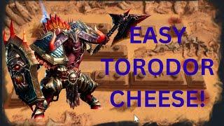 Easiest Void Rift Torodor Boss Cheese | Watcher of Realms