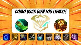  Como USAr los OBJETOS o ITEMS  en TFT y CONVINAlos MEJOR en TeamFight tactics