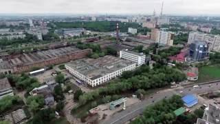 DJI Phantom 3. Самара. ул. Солнечная. Завод Тарасова.\ Samara-city. Solnechnaya st. Tarasov's plant.