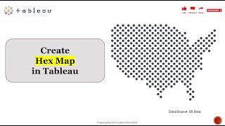 How to create a Hex Map in Tableau?