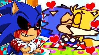 SONIC LOVES TAILS?! Sonic.EXE Reacts Ultimate “Sonic The Hedgehog” Recap Cartoon!