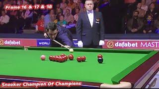 Snooker Champion Of Champions Ronnie O’Sullivan VS Joe Perry ( Frame 16 & 17 & 18 )