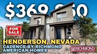 New Townhomes for Sale | Cadence by Richmond American Homes | Henderson, NV