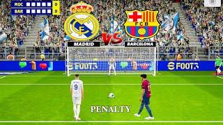 Real Madrid vs FC Barcelona Penalty Kick  | Lamine Yamal vs Kylian Mbappe 