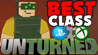 UNTURNED PS4 XBOX!  How To Keep Your Skills When You Die! ALL Class's And Skills Explained!