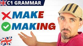  STOP Making GERUND and INFINITIVE Mistakes in English!