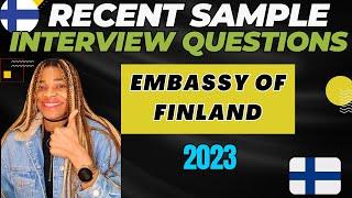 Recent Finnish Embassy Interview Questions and VFS Process 2023