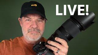 My New Lens and other Camera Talk • LIVE!