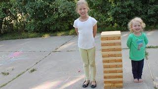Building a Giant Outdoor Jenga Game