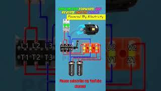220v Motor Forward and Reverse switch #election #electricalswitch #autochangeoverswitch