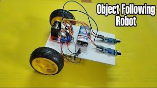 Object Following Robot|How To Make Object Following Robot at Home Easy|Diy Obstacle Avoiding Car