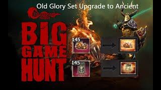 Drakensang Online - BGH - How to upgrade Old Glory Set to Ancestral - Tips & Tricks - Be carefull