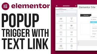 How to Trigger an Elementor Popup on a Link Click (2025)