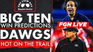 FGN Live: Big 10 Win Total Locks | Georgia Football Recruiting Stays Hot