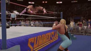 Bret Hart vs Mr. Perfect Intercontinental Championship Match - WWF SummerSlam 91 (WWE 2K16 Universe)