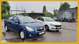 Chevrolet Cobalt с Вестой сравнил..