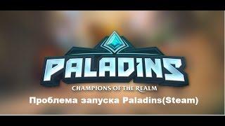 Проблема запуска Paladins(Steam)