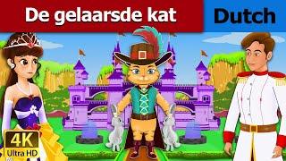 De gelaarsde kat | Puss in Boots in Dutch | 4K UHD | Dutch Fairy Tales