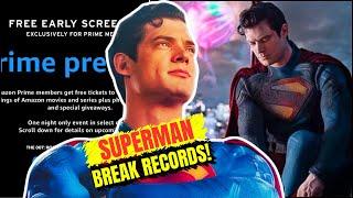 Superman’s Amazon Prime Early Access Tickets Break ALL Records!
