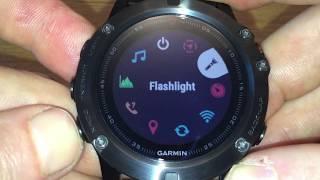 Garmin Fenix 5 and 5x Tutorials -  Hotkeys And Control Menu