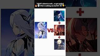 "Skirk vs 3 Legends...?️" #genshinimpact