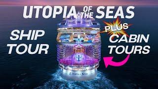 Utopia of the Seas Full Ship Tour including Cabin Tours