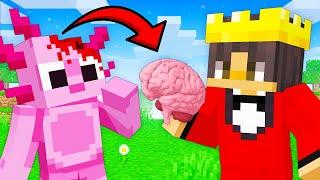 Trolling My Friend By Stealing BRAINS in Minecraft…