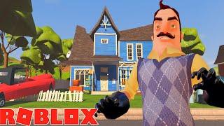 ШОУ ПРИВЕТ СОСЕД!КВАДРАТНЫЙ СОСЕД В РОБЛОКСЕ!ИГРА HELLO NEIGHBOR СЮЖЕТ В ROBLOX ПРОХОЖДЕНИЕ!ПРИКОЛЫ!