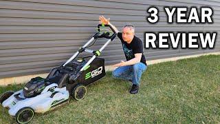 3 YEAR Follow Up Review - EGO 56V Select Cut LM2135SP 21" Mower