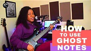 How To Use Ghost Notes On Your Praise Basslines | Bass Lesson