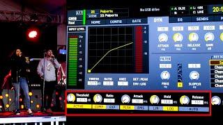 STANDARD EQUALIZATION AND COMPRESSION PARAMETERS FOR VOICES IN LIVE SOUND