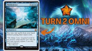 Turn 2 Omniscience = RAGEQUIT | MTG Arena Standard