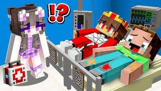 Semlaki und Billy BRECHEN ihre KNOCHEN und Nelly HILFT IHNEN in Minecraft!