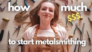 HOW MUCH to get started metalsmithing jewelry?? What TOOLS to get & where?