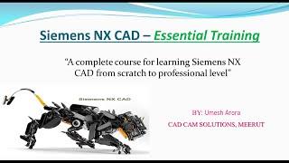 #NX CAD #LIVE ONLINE TRAINING