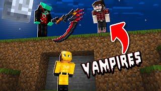 Minecraft Manhunt, but the Hunters are VAMPIRES