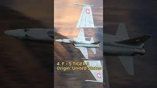 TOP 5   2ND GENERATION FIGHTER JET #shorts