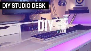 DIY Studio Desk Tisch (IKEA Hack) | DANNY CHRIS