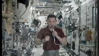 Russian cosmonaut Roman Romanenko's Earth Hour 2013 message
