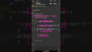 #how to do pattern row +64 Cpital latter 2024. #mobile #coding #program #python #code #php #javascri