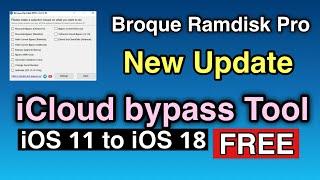 FREE iCloud Bypass tool Broque Ramdisk Pro New update 2025