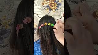 open hairstyle for everyday, clutcher hack, #mahihairdesigns #ytshorts #shortsvideo #clutcher