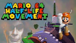 Super Mario 64 with Half-Life Movement 70 Star Speedrun 30:38