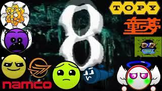 5 difficulties, 3 cars logos, Telescope and Namco reacting to void logos 2