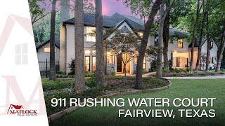 911 Rushing Water Court, Fairview, Texas - STUNNING COMPLETELY UPDATED ESTATE SHOT IN 4K!!