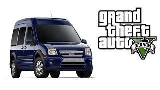 Grand Theft Auto V :  The 2012 ford Transit van