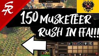 FREE FOR ALL RUSH with Suvorov Reforms!!! | Classic & Casual | Age of Empires III