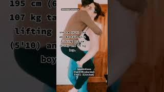 tall woman lift carry boyfriend #tallgirl #shorts #tall