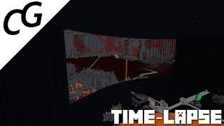 Minecraft Timelapse | Nether Hub Wall | LucidSMP